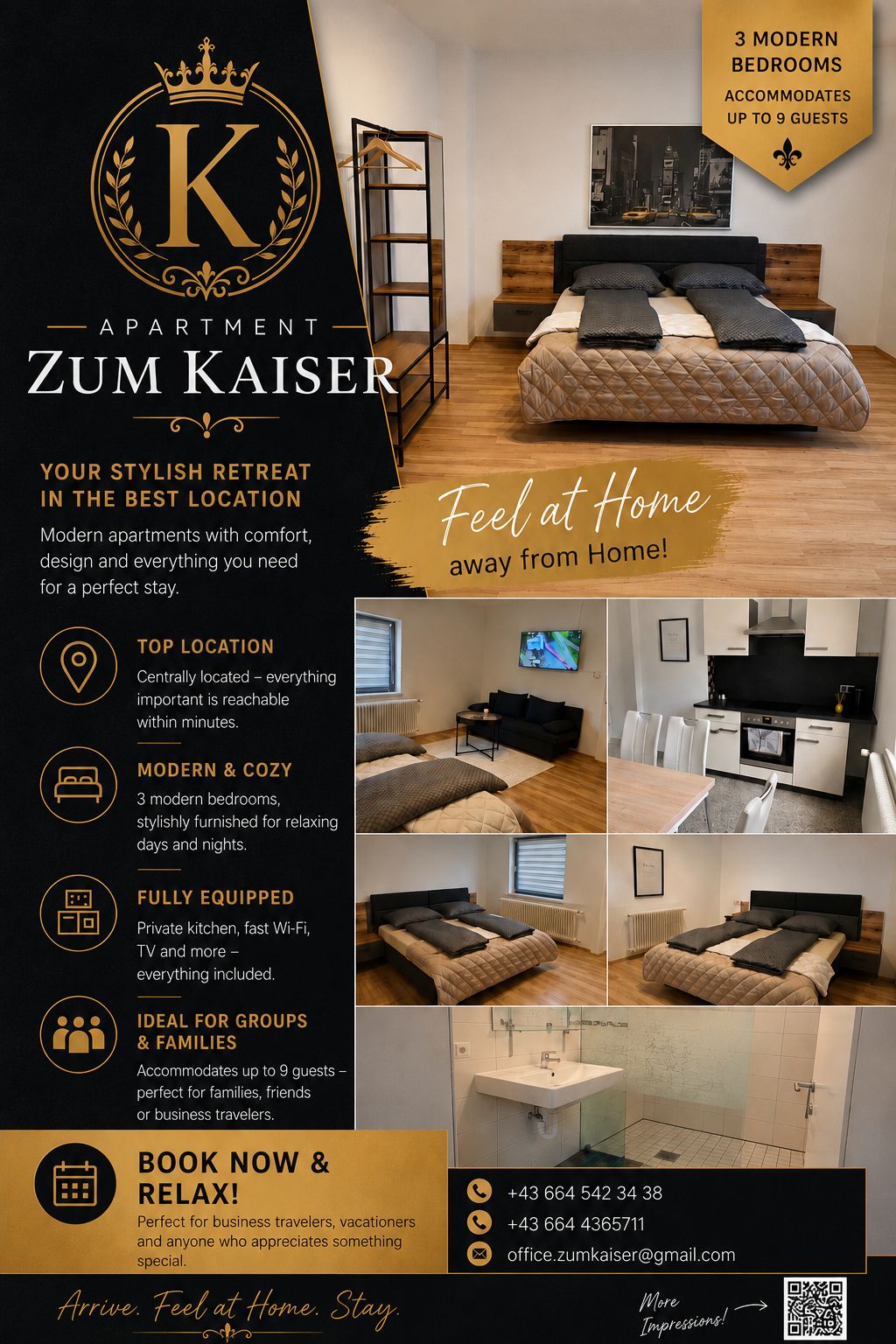Apartment zum Kaiser — flyer (English)